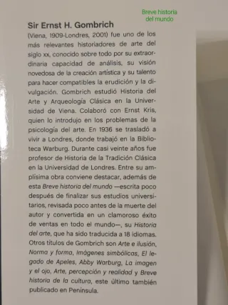 BREVE HISTORIA DEL MUNDO