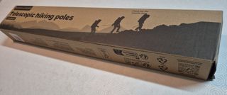 Bastones de fibra de carbono para senderismo