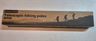 Bastones de fibra de carbono para senderismo