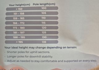 Bastones de fibra de carbono para senderismo