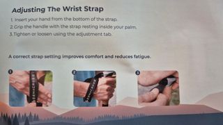 Bastones de fibra de carbono para senderismo