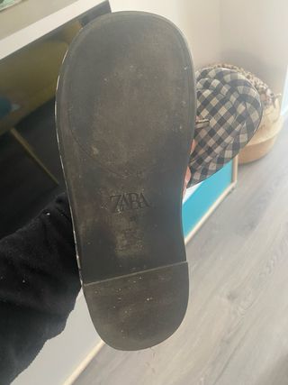 Sandalias Zara Vichy Pinchos Talla 39