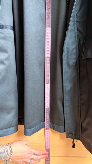 Chubasquero Chico Pull&Bear Negro Talla xl