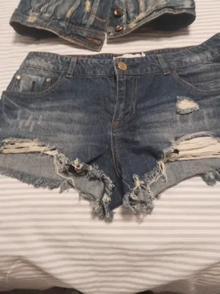 Conjunto tejano denim