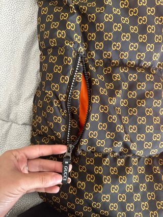 Giacca Puffer Gucci x The North Face Taglia S