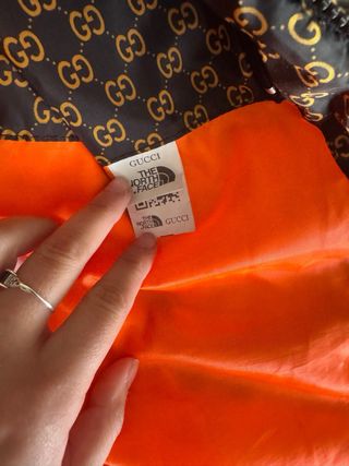 Giacca Puffer Gucci x The North Face Taglia S