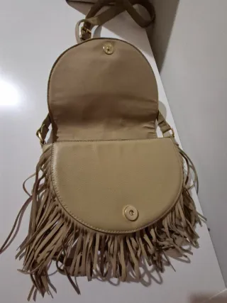 Bolso bandolera flecos