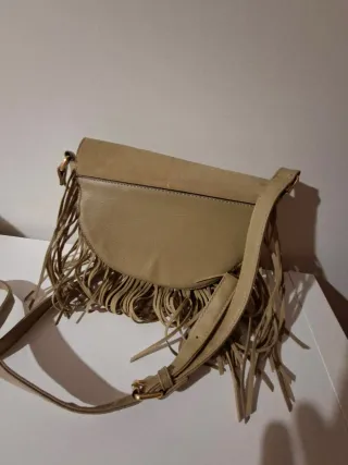 Bolso bandolera flecos