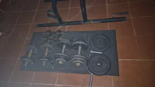 Pesas y Mancuernas varias