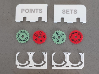 Marcador Padel Tenis Puntos Sets