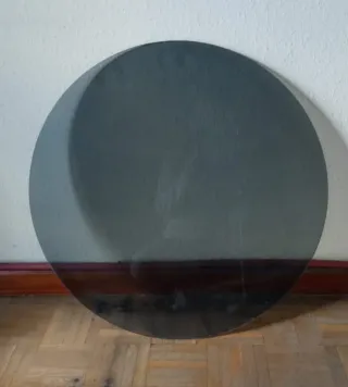 Cristal Mesa Redondo 60cm Diámetro