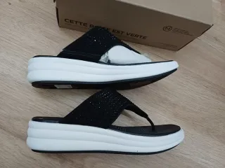 Sandalias cuña clarks n39.5