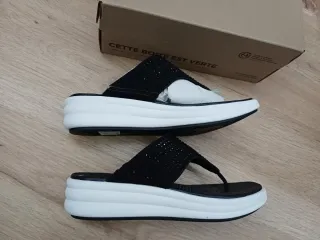 Sandalias cuña clarks n39.5