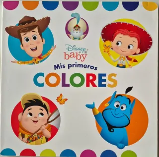 Lote 5 Libros Disney Baby Infantiles