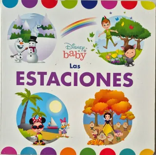 Lote 5 Libros Disney Baby Infantiles