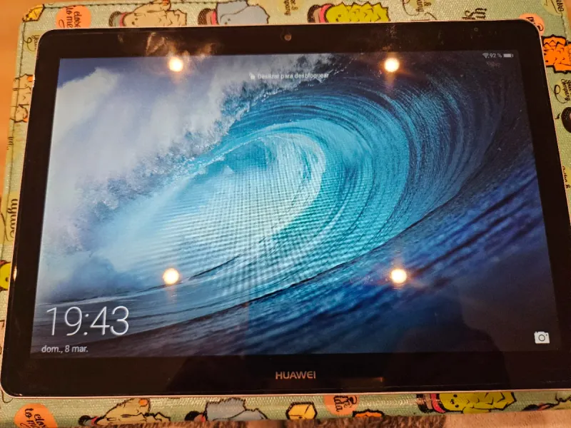 Tablet Huawei plateada 10" afbeelding 4