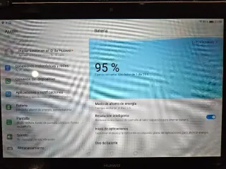 Tablet Huawei plateada 10"