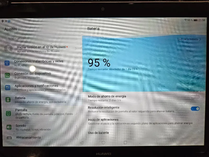 Tablet Huawei plateada 10" afbeelding 5
