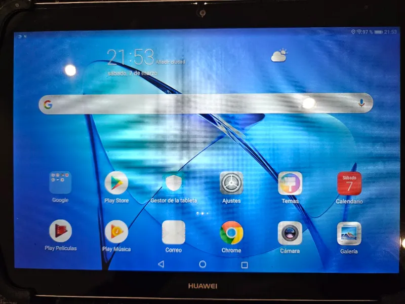 Tablet Huawei plateada 10" afbeelding 6