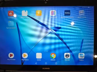 Tablet Huawei plateada 10"