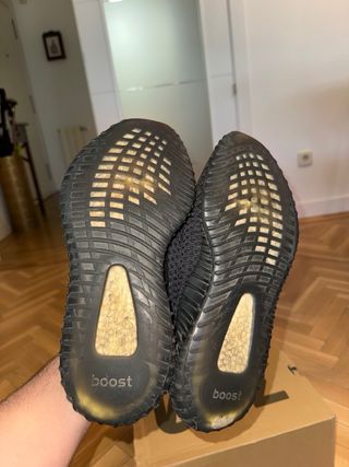 Yeezy 350 black non reflective