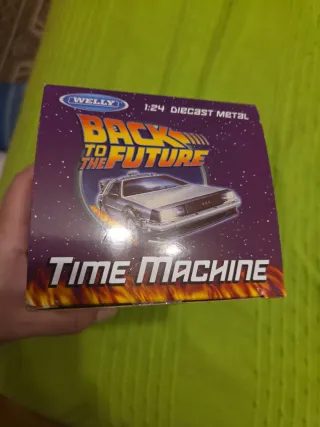 Coche Time Machine Regreso al Futuro Welly 1:24
