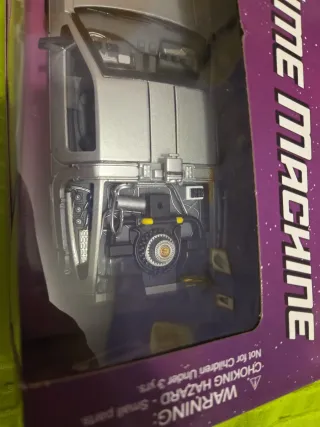 Coche Time Machine Regreso al Futuro Welly 1:24