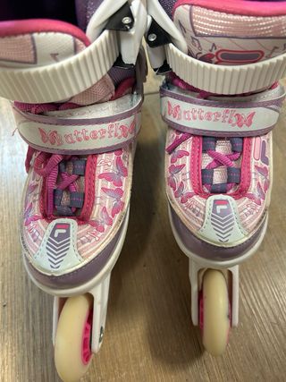 Patines Fila Mariposa Niña Talla Ajustable
