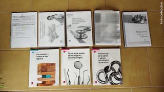 Libros para oposiciones personal sanitario y FOL