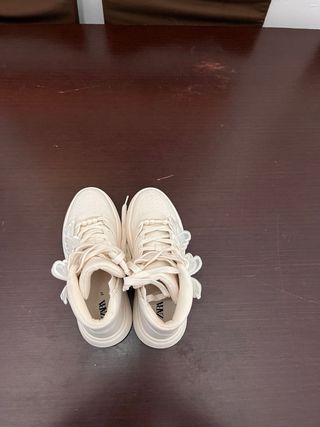 Zapatillas altas blancas