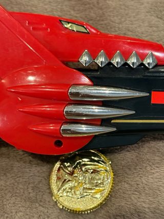 Power Rangers Morphin Power Gun + Monedas