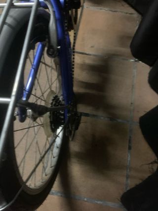 Bicicleta plegable Boomerang azul