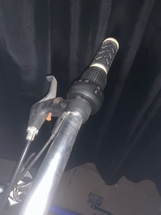 Bicicleta plegable Boomerang azul