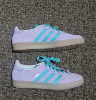 Adidas Gazelle Morado Turquesa
