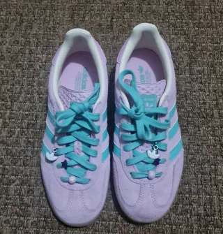 Adidas Gazelle Morado Turquesa