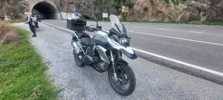 BMW R1200GS Adventure Moto Gris/Blanca