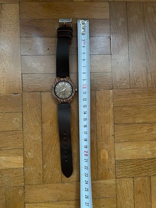 Reloj Giorgio Valentino Madera Vintage