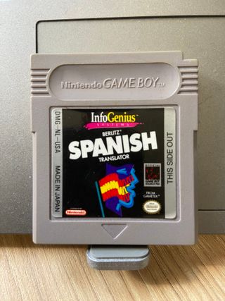 Info Genius Spanish Translator - Game Boy
