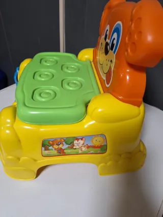 Sedia gioco bimbi con cubi