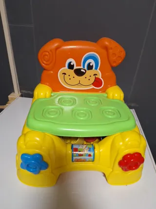 Sedia gioco bimbi con cubi