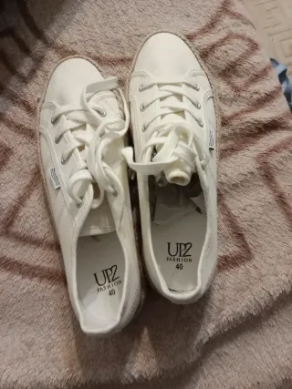 Bambas blancas mujer/niña talla 40