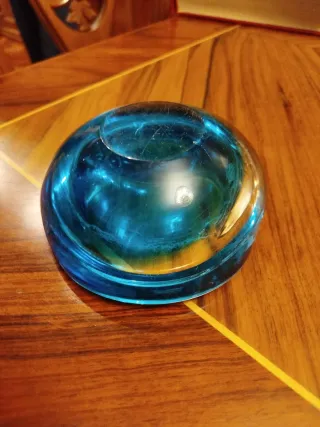 Cenicero Murano Azul