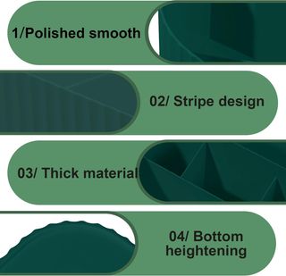 Organizador de maquillaje DASITON verde