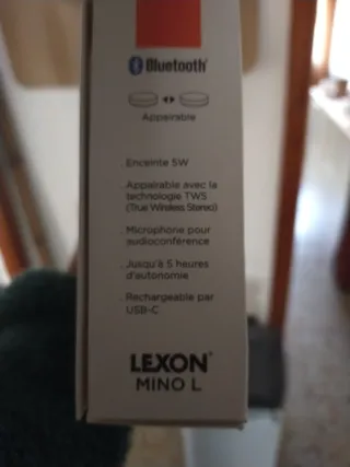 Altavoz Bluetooth Lexon Mino L Naranja