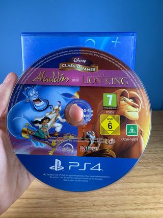 Aladdin e Il Re Leone PS4 Disney