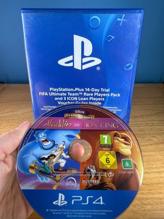 Aladdin e Il Re Leone PS4 Disney