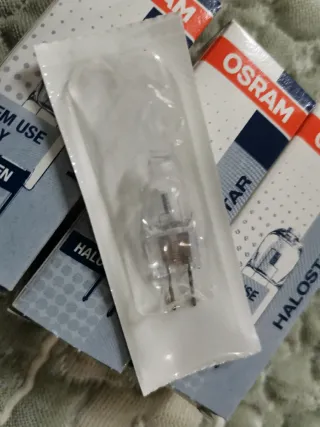 4 Bombillas OSRAM HALOSTAR G4 12V 20W