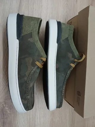 Mocasines Clarks Verde Talla 43