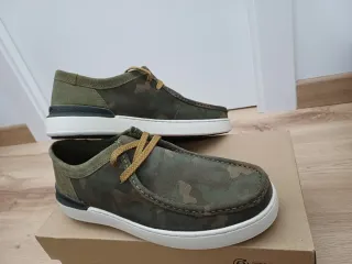 Mocasines Clarks Verde Talla 43
