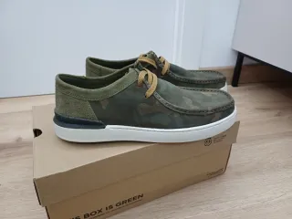 Mocasines Clarks Verde Talla 43